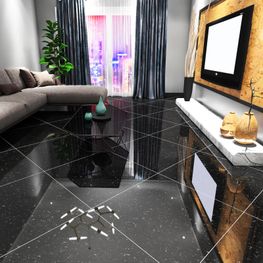 Bari Black Pulido 60x60