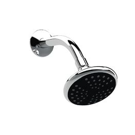 Kit Ducha Brazo y Cabeza Redonda Proyecta Cromo 115 mm