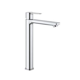 Mezcladora Monomando Lavamanos Caño Alto Lineare Cromo
