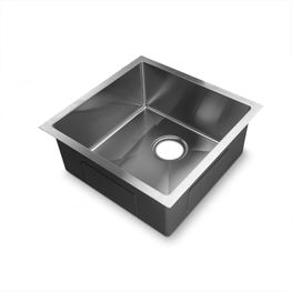 Lavatrastos Astoria Submontar 46x45x20cm Con Sifón y Contracanasta