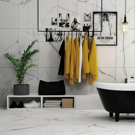 Turin White Satinado 60x60