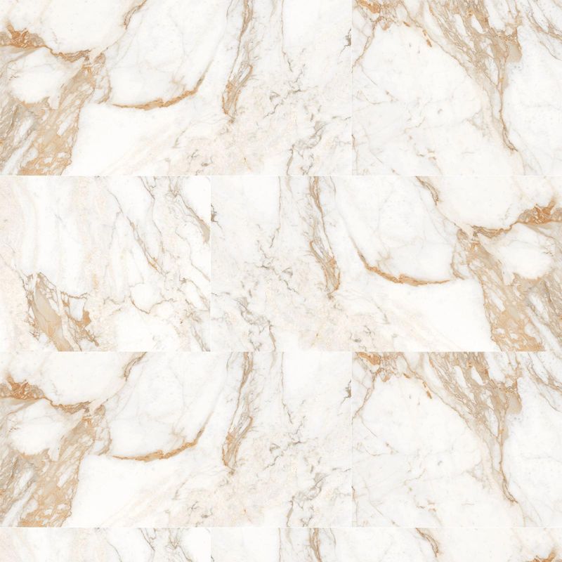 Golden Calacatta White Silk 80x160 Klipen - FERCO Cerámica GT