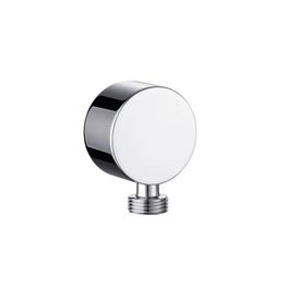 Codo Ducha Trento Cromo Para Pared