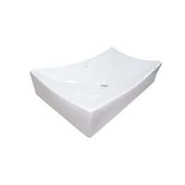 Lavamanos Milo Blanco Bowl Rectangular 650x390 mm