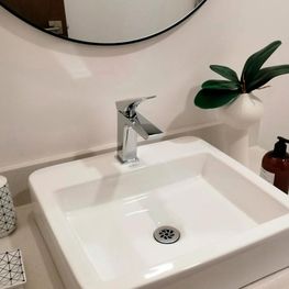 Desagüe Push Lavamanos Kubika Gun Grey