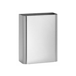 Basurero Institucional Bradley Acero Inox 25 L Sin Tapadera