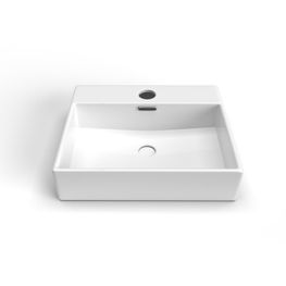 Lavamanos New York Blanco Bowl Rectangular 500x420 mm