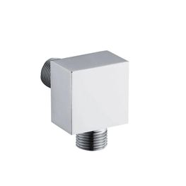 Codo de Ducha a Pared Kubika Cromo