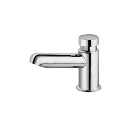 Grifo Push Institucional Pressmatic Alfa Cromo Ciclo Fijo