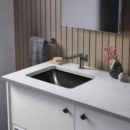 Toallero Corto Composed Titanio 203 mm