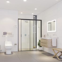 Espejo Vanity LED Rectangular 60x80 cm