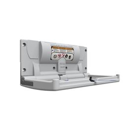 Cambiador de Pañal Bradley Gris Plástico Rectangular