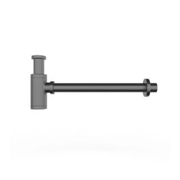 Sifón Botella 1 1/4 Kubika Gun Grey PVD