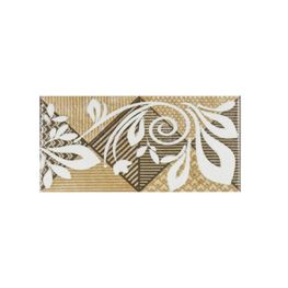 Cenefas Holbox Beige 10x21 cm