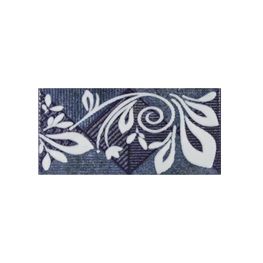 Cenefas Holbox Azul 10x21 cm