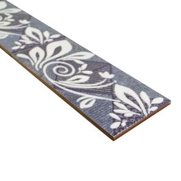 Cenefas Holbox Azul 10x21 cm