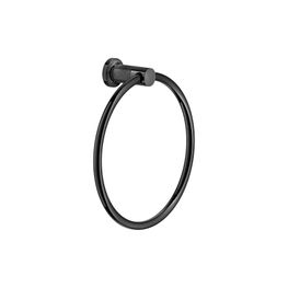 Toallero de Anillo Inciso Negro PVD