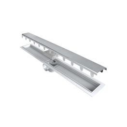 Desagüe Perimetral Smart Cromo Rectangular 600mm Con Sifón