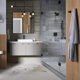 Gancho de Baño Parallel Negro