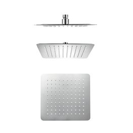 Cabeza de Ducha Cuadrada 250 mm Kubika Cromo