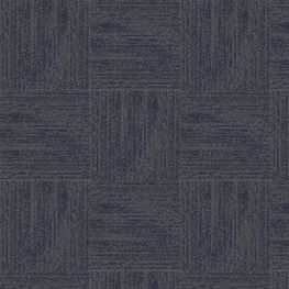 Alfombra Framed Structure Navy Gray 60x60