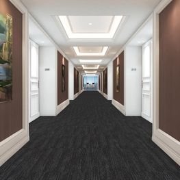 Alfombra Framed Structure Charcoal 60x60