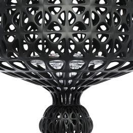 Mini Lámpara de Mesa Kabuki Negro