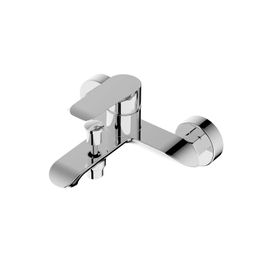 Mezcladora Ducha Urban Cromo Monomando Expuesta Con Diverter y Salida Tina