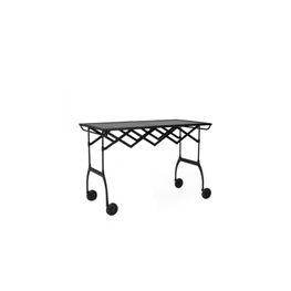 Carro/Mesa Plegable Battista Negro