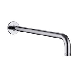 Mezcladora Ducha Trento Cromo Brazo Redondo 376mm Pared