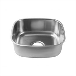 Lavatrastos Bronx Copero Submontar 43x37x17cm Incluye Sifón y Contracanasta