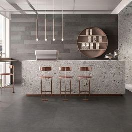 Silver Grain Dark Gris Oscuro Mate 60x120