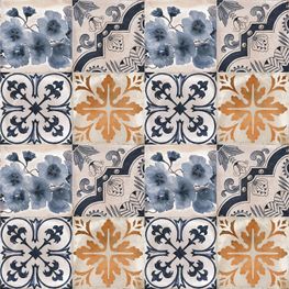 Cotto Malva Hidráulico Mate 33x33