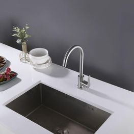 Kit Ducha Inox Satin Home II Redonda 15cm