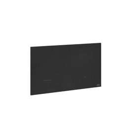 Válvula de Descarga Rettangolo Negro Mate para Inodoro Suspendido