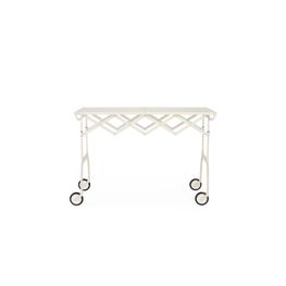 Carrito Gastone Blanco Mate