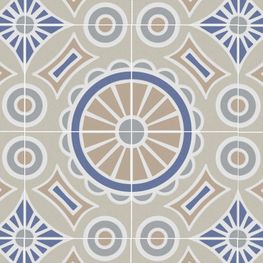 Saverio Azul Rústico 33x33