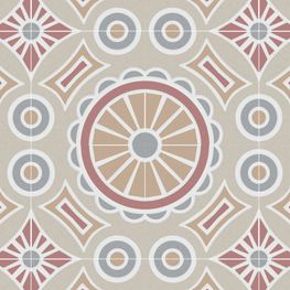 Saverio Rojo Rústico 33x33cm