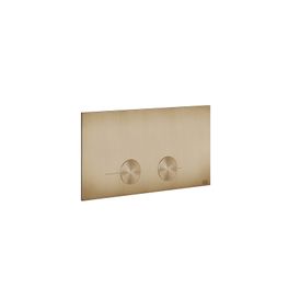 Válvula Rettangolo Cobre Cepillado Descarga Inodoro Suspendido Requerido