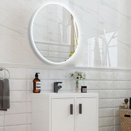 Espejo Redondo Lisboa LED Antifog 60x60 cm