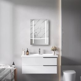 Espejo Gabinete Rio LED Bluetooth 50x70 cm