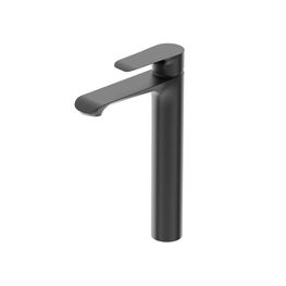 Mezcladora Lavamanos Urban Negro Mate Monomando Caño Alto Sin Desagüe