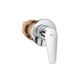 Grifo Ducha BauEdge New Cromo Monomando Empotrado Sin Diverter