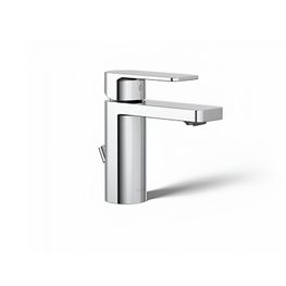 Mezcladora Monomando Lavamanos Caño Bajo Parallel Níquel Cepillado con Desagüe