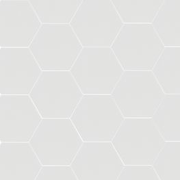 Opal Blanco Hexagonal Mate 15x17