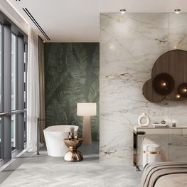 Panel Decorativo Rocko Marmoleado Gold 4mm x 1.23 x 2.80 m