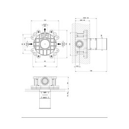 Válvula Anello Cromo Control Mezcladora Individual