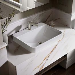 Lavamanos Vox Blanco Bowl Rectangular 584x460 mm