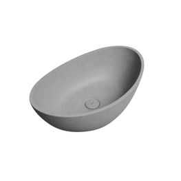 Lavamanos Delfino Concreto Gris Bowl 548x348 mm