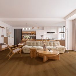 Piso SPC Silent Walk Rustick Brown 7.5/0.55x232x1532 mm